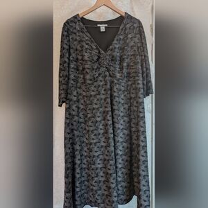 Amanda Lane Black & White‎ Dress 3X